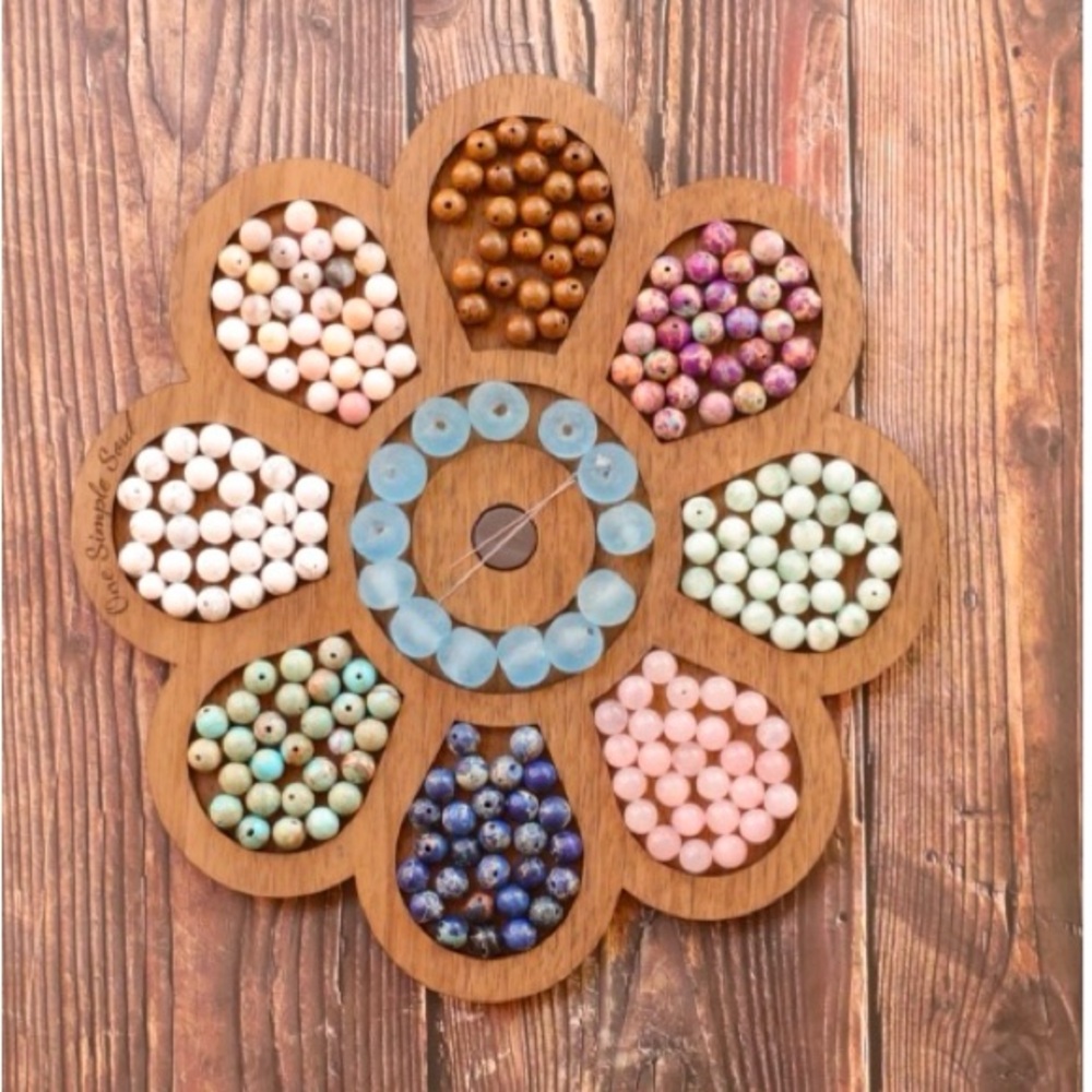 Jewelry beading board for jewelry making. Wooden bead board NWOT - Picture 5 of 6